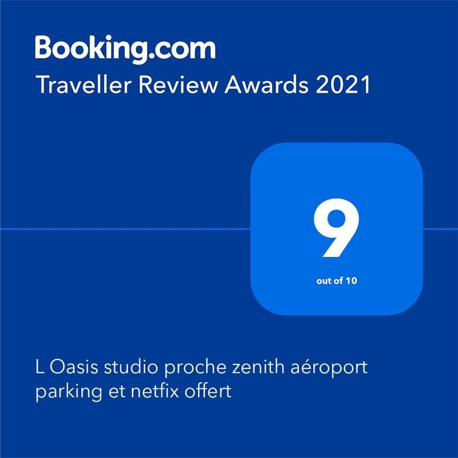 L Oasis Studio Proche Hopital Et Aeroport Piscine Parking &Netflix Toulouse Exterior photo