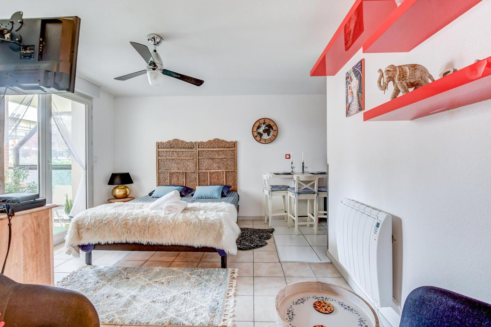 L Oasis Studio Proche Hopital Et Aeroport Piscine Parking &Netflix Toulouse Exterior photo